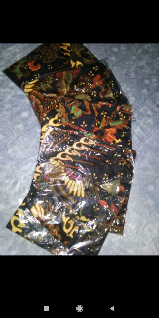 Batik Couple Keluarga Sania Ruffle Ori Ndoro Jowi Dnt Sekar Sogan Batik8
