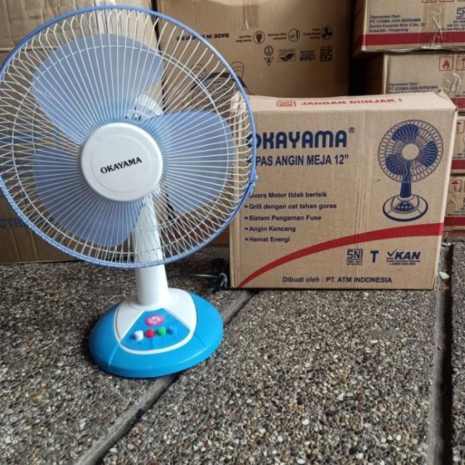 KIPAS ANGIN MEJA OKAYAMA / DEKS FAN OKAYAMA 12 INCHI TYPE 1288 Trusted Seller