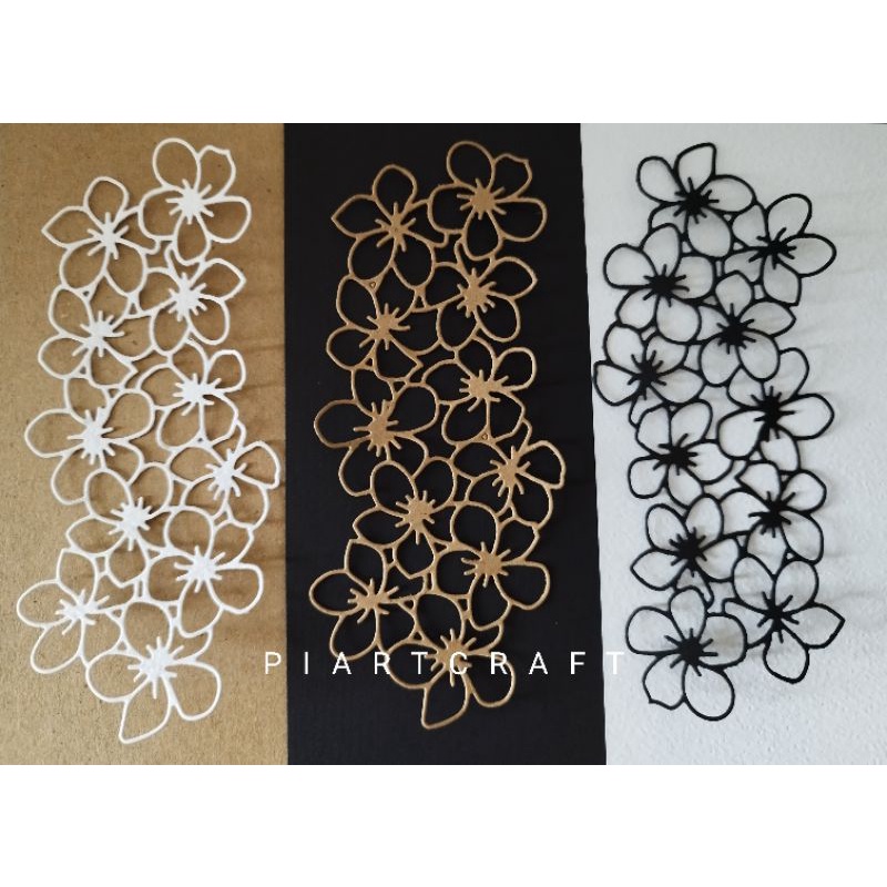 

background flower (2) - Dies cut / cut dies DIY scrapbook / journal vintage / frame foto