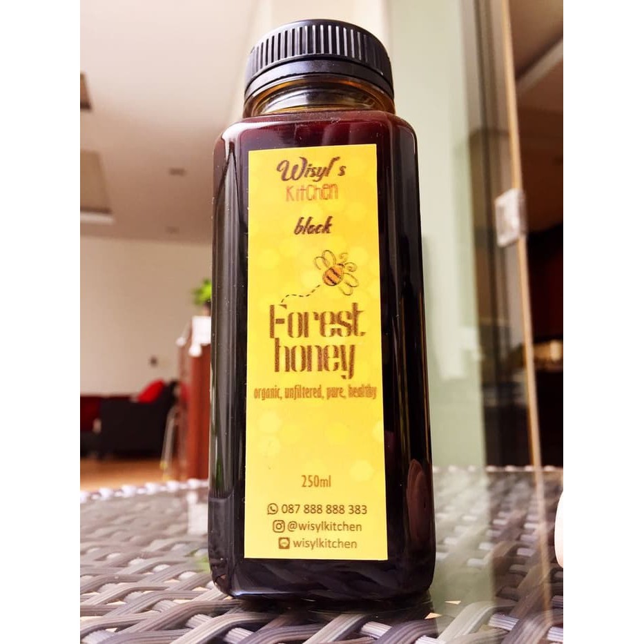 

Black Forest Honey / Madu Hitam Hutan Alami Murni Sehat 250ml / 360gr - MMD2593