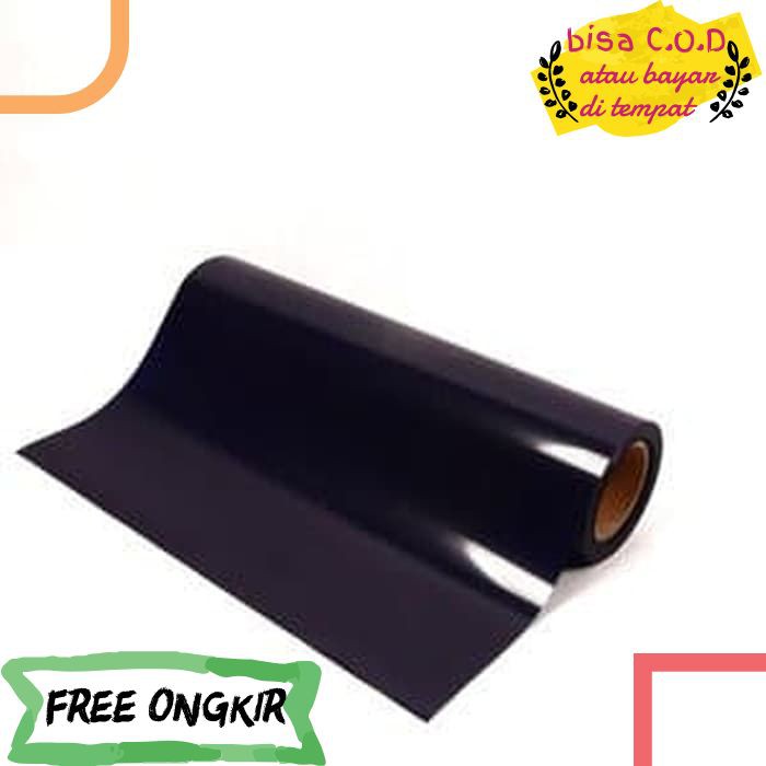 [COD]41 METERAN ROLLAN POLYFLEX  SABLON MURAH FULL HITAM POLYFLEX KOREA BAJU HIGH QUALITY ORI