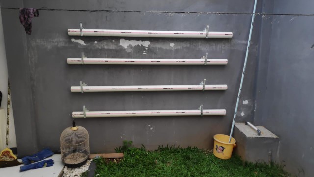 Dop Tutup Pipa Hidroponik 2 1/2 Inch Output 1/2 Inch Fitting Paralon Pvc