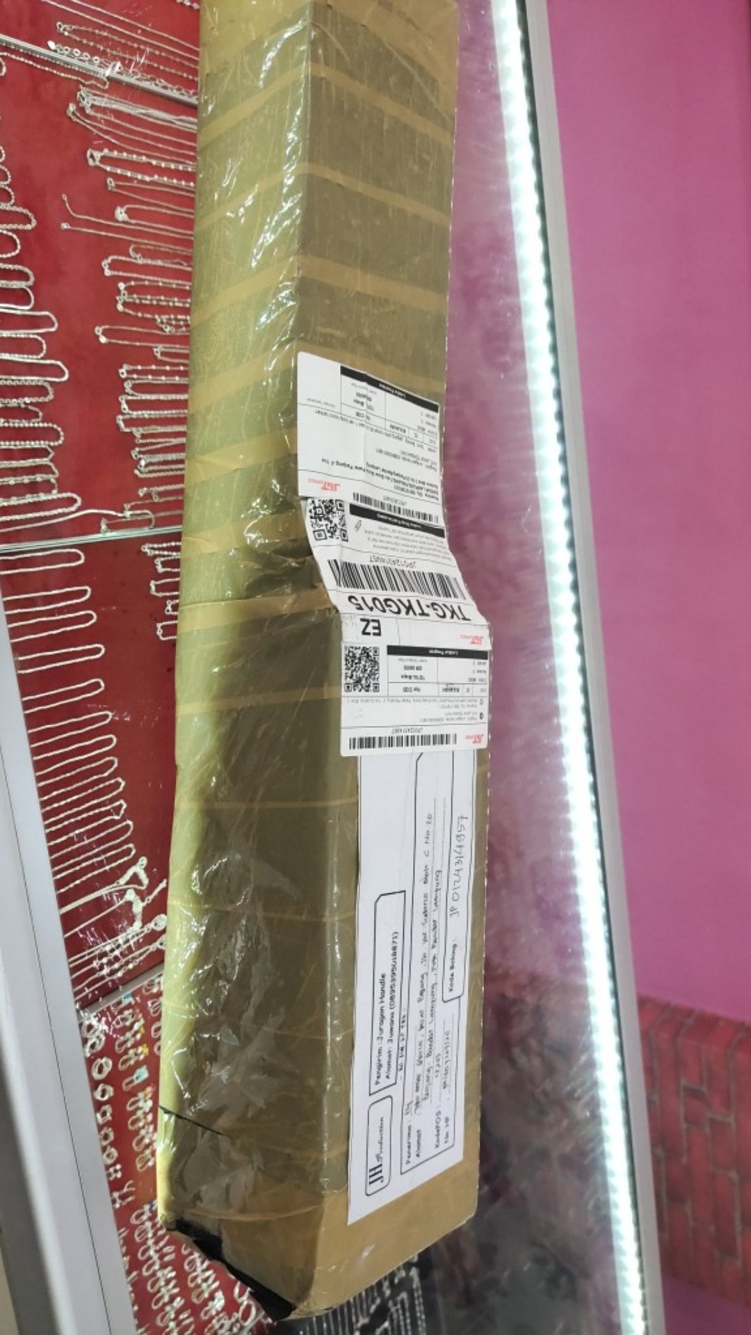 Gagang Pintu Rumah 60 Cm Dan 1 Set Body Kunci Tarikan Pintu Stainless Handle Minimalis