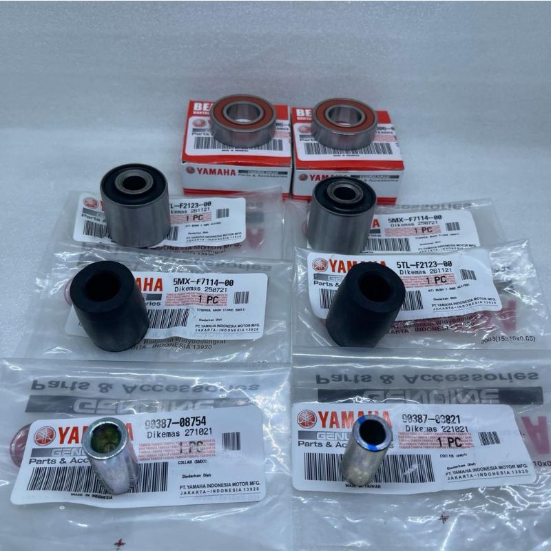 PAKET BOSH AREM + KARET MOUNTING + BEARING MIO MIO SOUL