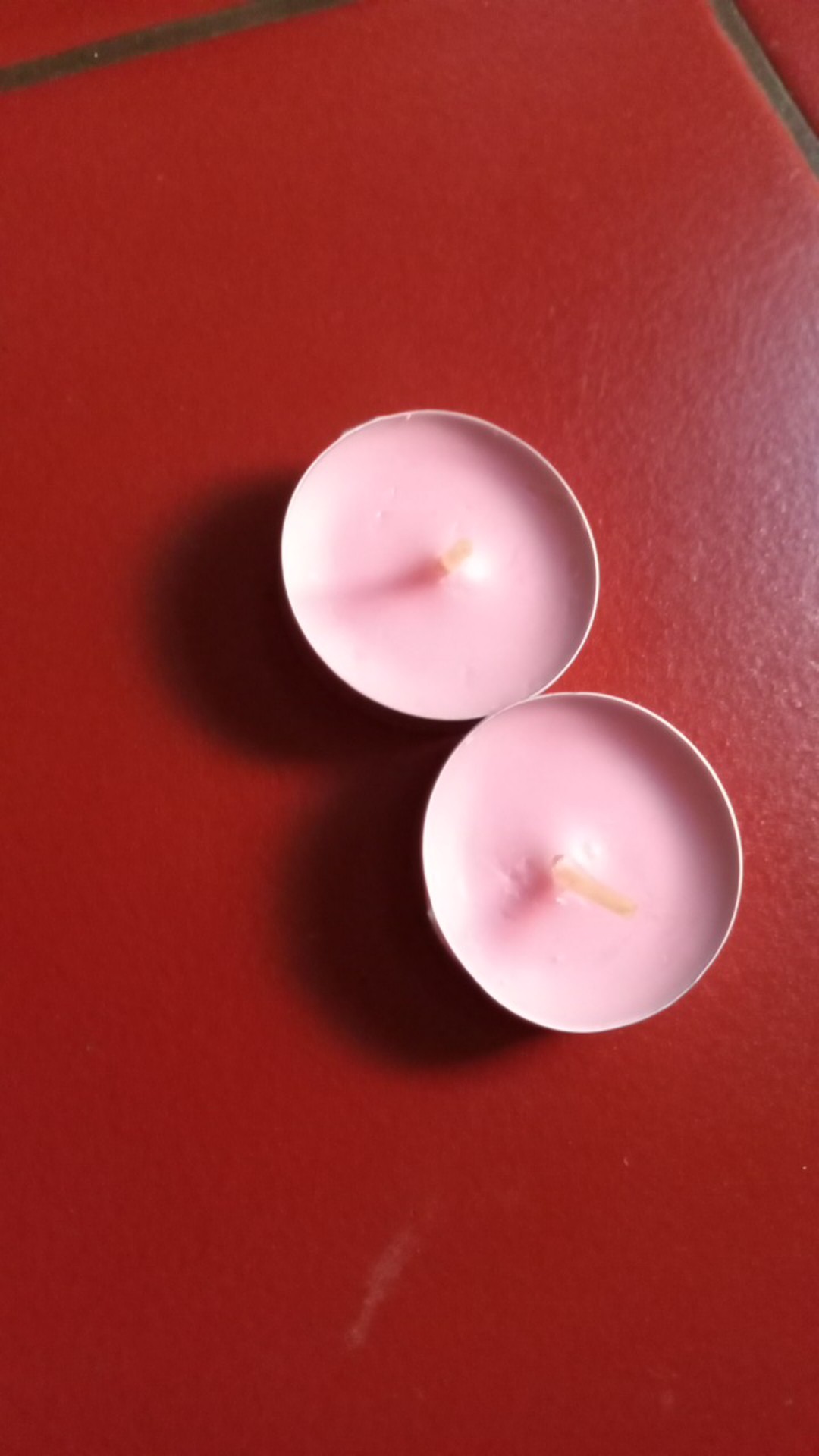 Lilin Tealight Motif Bulat 1 Pcs
