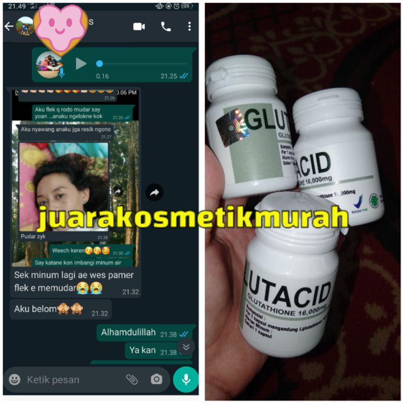 Glutacid Vitamin Pemutih Bpom