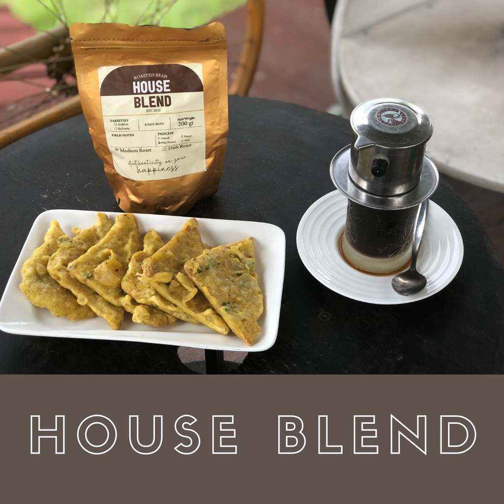 

Kopi house Blend 100gr arabika bajawa 30persen Robusta Temanggung 70 persen