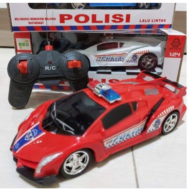 Mobil Remote Control Polisi Ada Suara Sirine MURAH