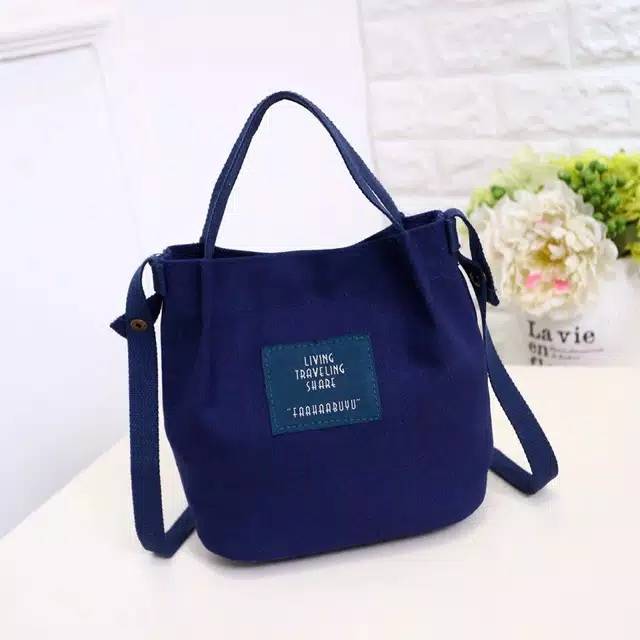 Medan Termurah kd017 Tas import kanvas/Travel bag/Korean bag