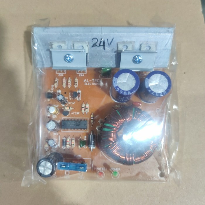 Kit inventer 7A DC 12v to CT 24v / Kit inventer 7A 12v to 24v