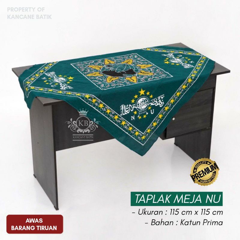 Taplak Meja Batik NU - Taplak Meja Guru Kantor Sekolah