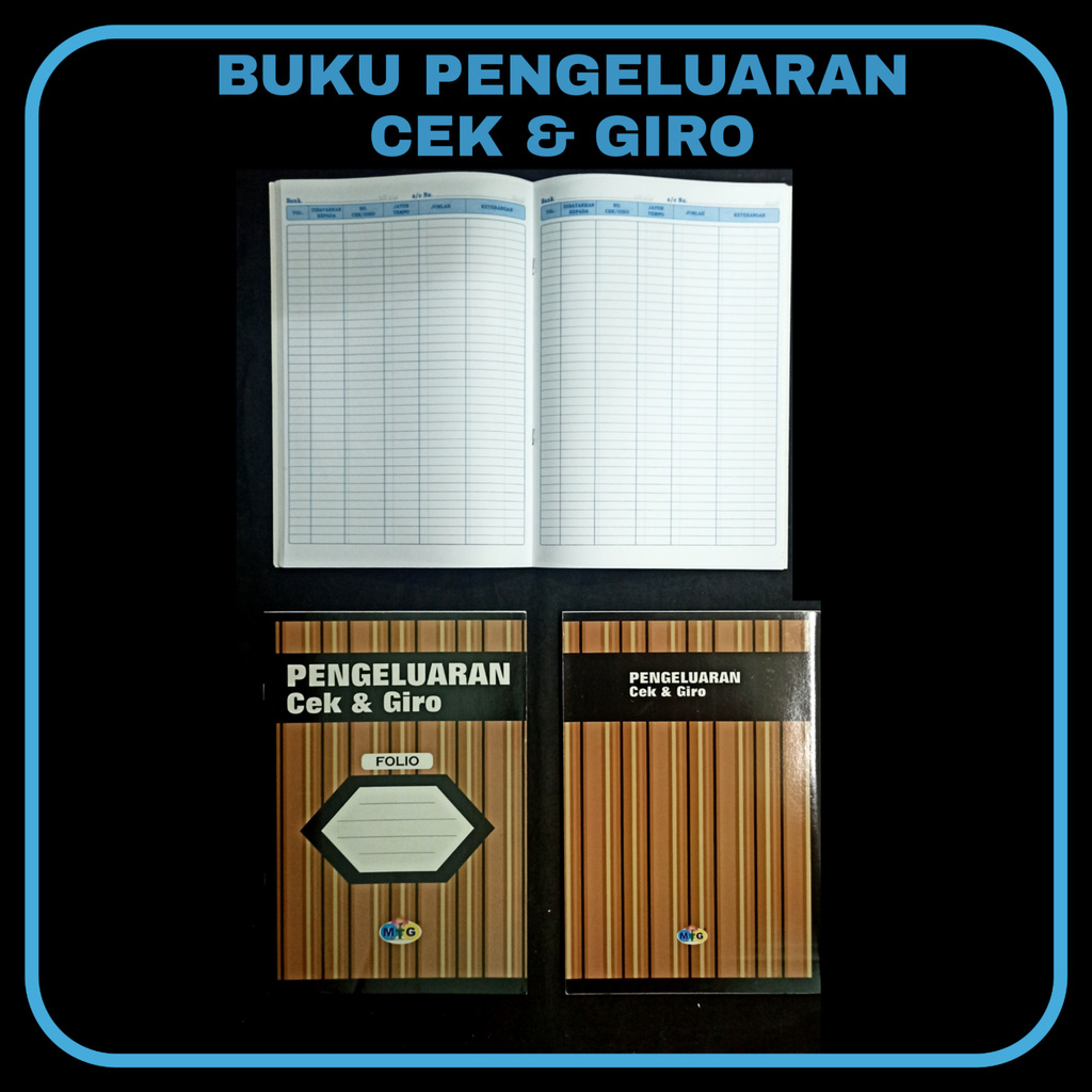 

SOS Buku Pengeluaran Cek-Giro MG Folio