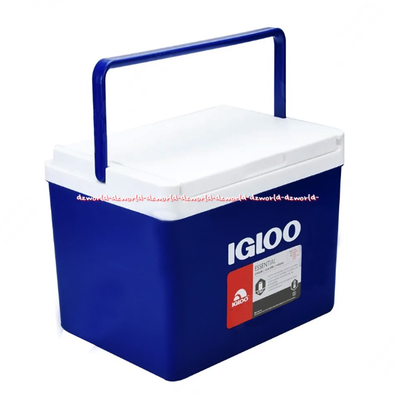 Igloo Cooler Box 12.8L Box Tempat Pendingin Makanan Iglo Biru Merah Menjaga Suhu Tetap Dingin Sistem Ultratherm