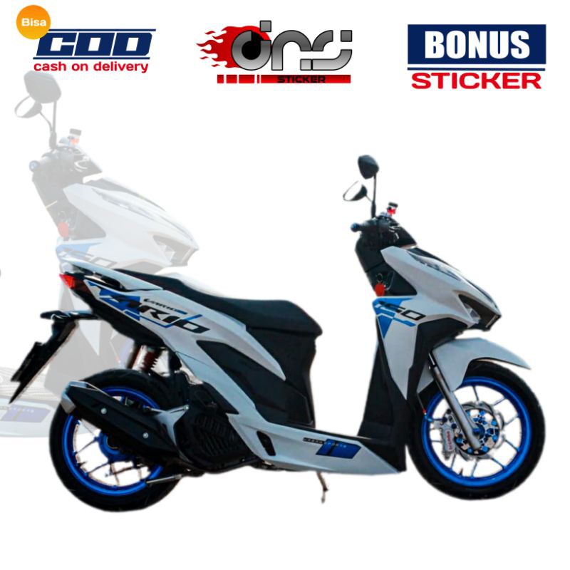 STRIPING STIKER VARIO PUTIH 125-150 2018-2019 MALAYSIA