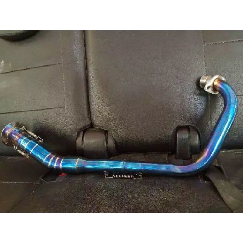 LEHER KNALPOT SATRIA FU VIXION CB 150 OLD PLUS ADAPTOR
