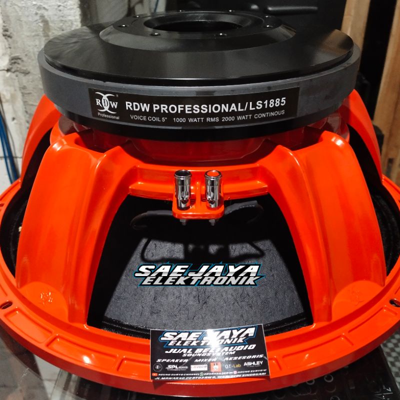 Speaker rdw ls 1885 coil 5 in