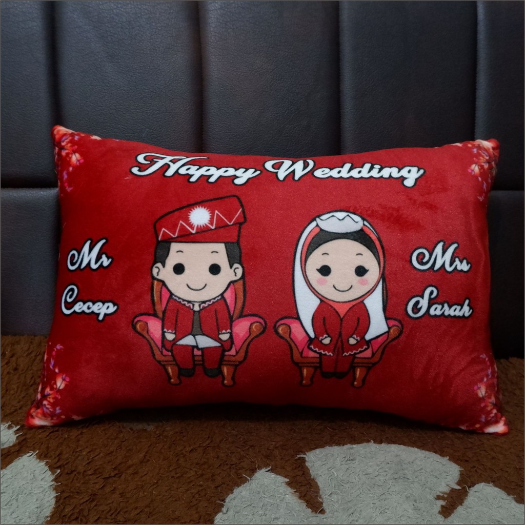 Bizzarpillow Bantal Foto Custom Fullprint 40x60 cm BZ023