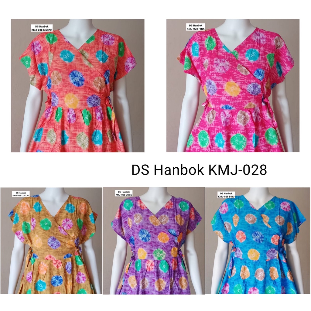 AS Daster Dress Hanbok Batik Kudamas LD 106 - 114cm