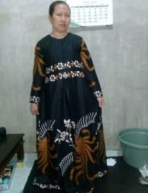 Couple Batik Keluarga || Setelan Couple Batik Ayah Ibu Anak Cewek