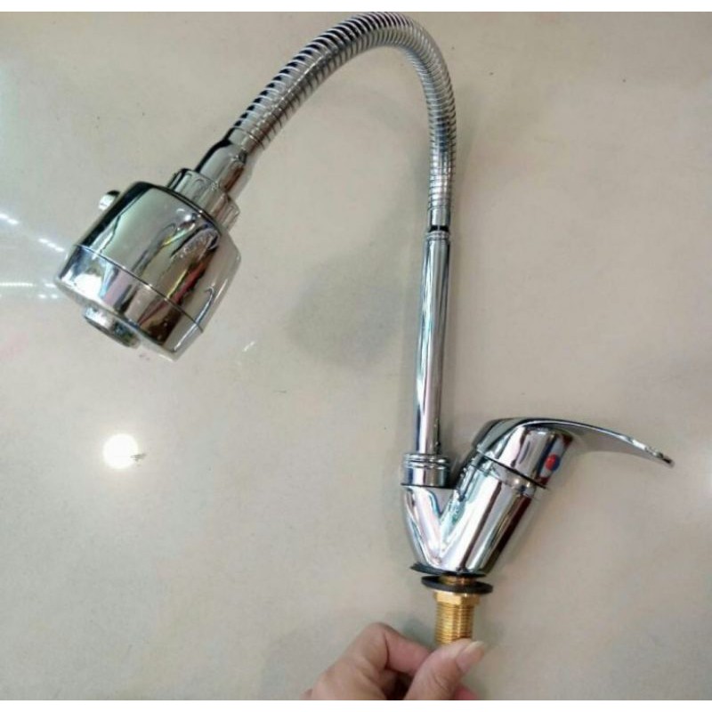 Kran sink flexible kuningan / Kran flexible terlaris