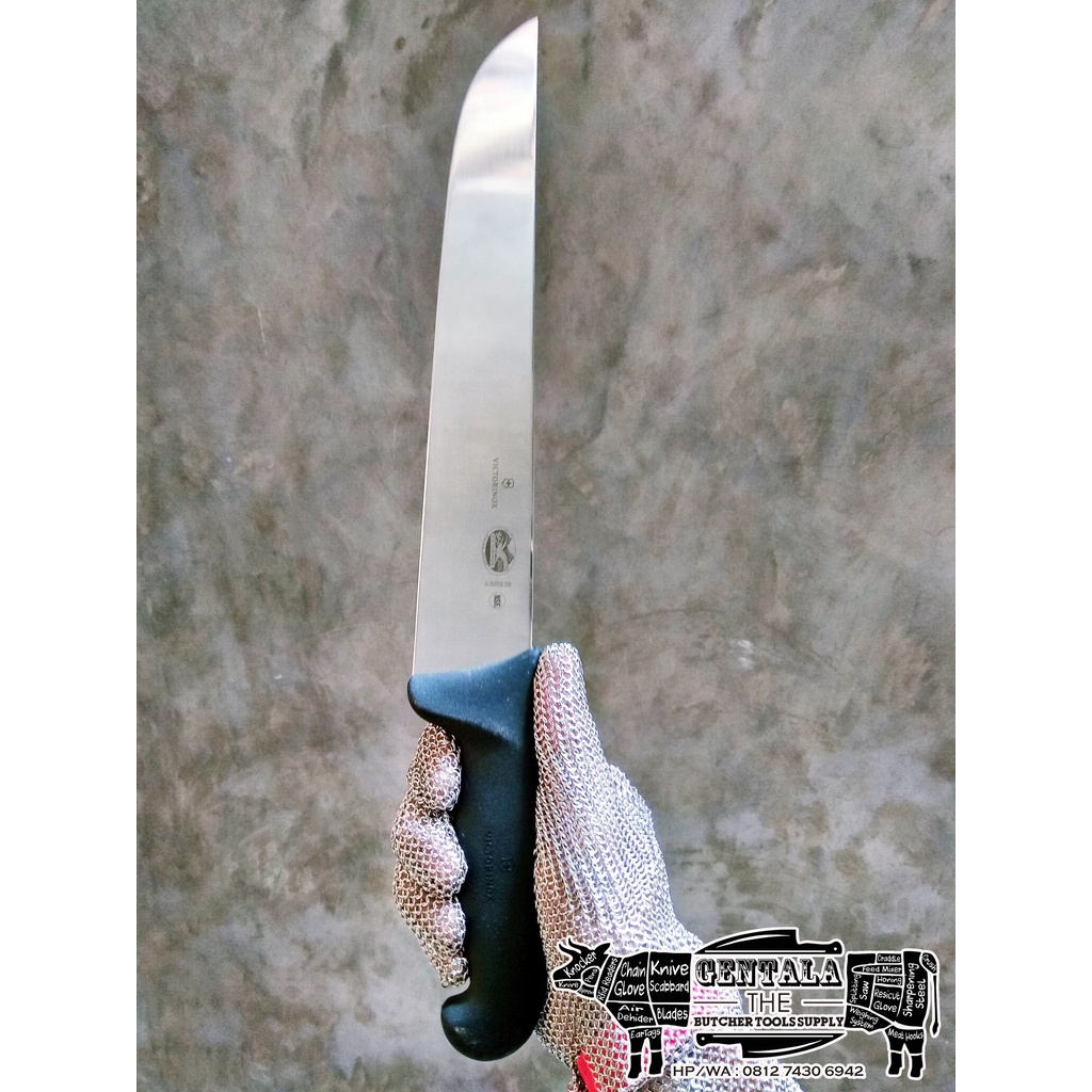 PISAU BUTCHER  SEMBELIH VICTORINOX 26CM FIBROX