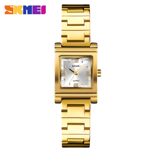 Jam Tangan Wanita / SKMEI 1388 Analog Stainless Steel / Jam Tangan Analog Original / SKMEI