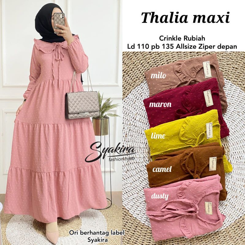 TALIA MAXY CRINKLE RUBY