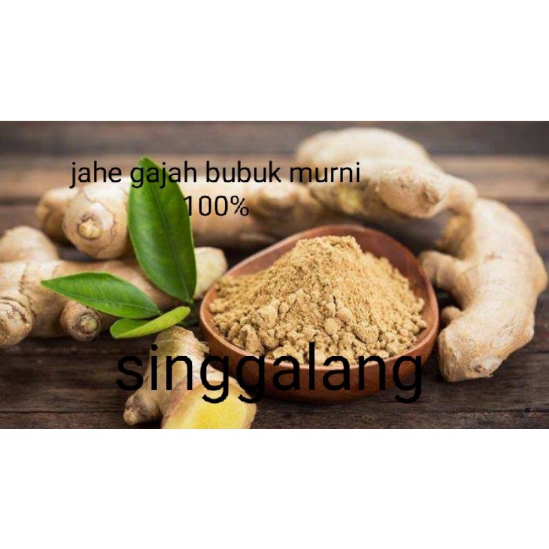 

jahe gajah/putih bubuk/ginger powder 100gram