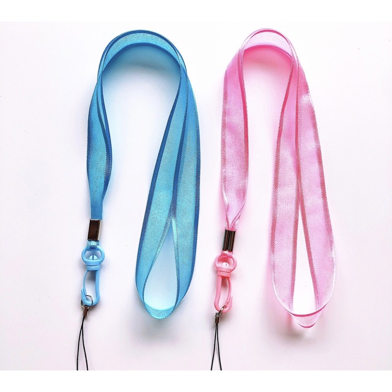 gantungan hp vitrese colour Pastel Polos lanyard tali hp