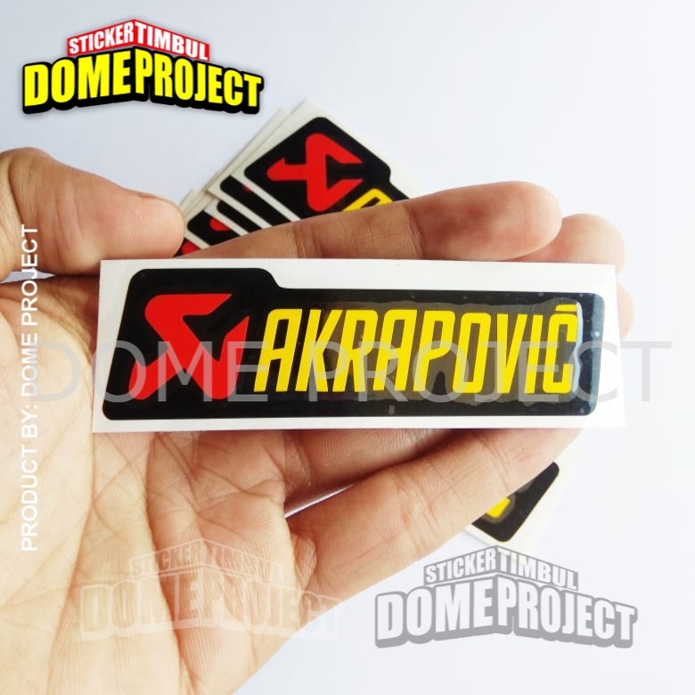 STIKER CUTTING KNALPOT MOTOR DECAL HELM LOGO AKRAPOVIC AKSESORIS AESTHETIC MOTOR