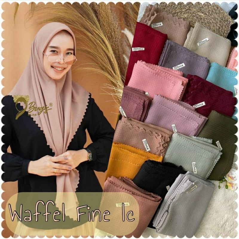 Voal Waffle LC Bugis Hijab