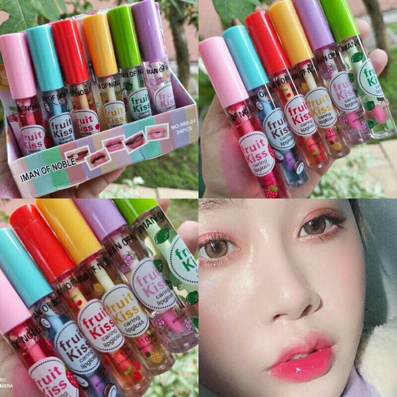 Per Batang Iman Of Noble Fruit Kiss Caring Lip Gloss