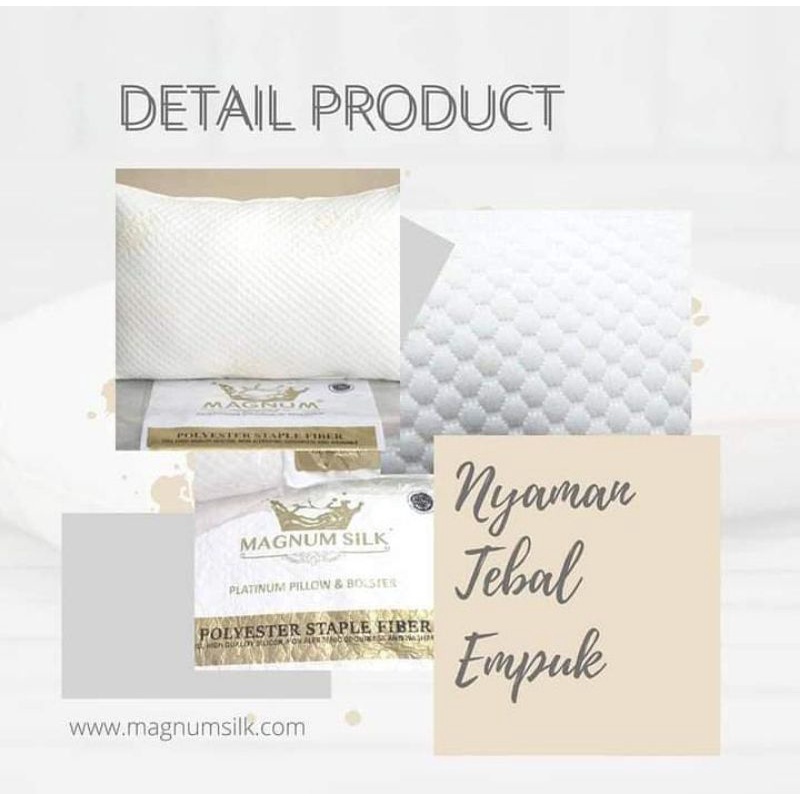 bantal magnum silk guling Magnum Silk