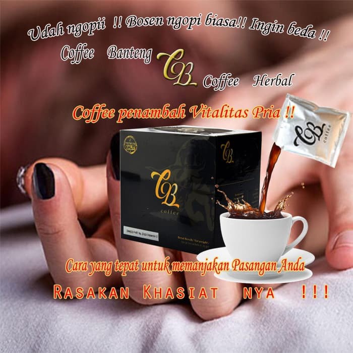

Coffe Banteng CB - Coffee Herbal BPOM / Kopi Untuk Stamina Pria Dewasa