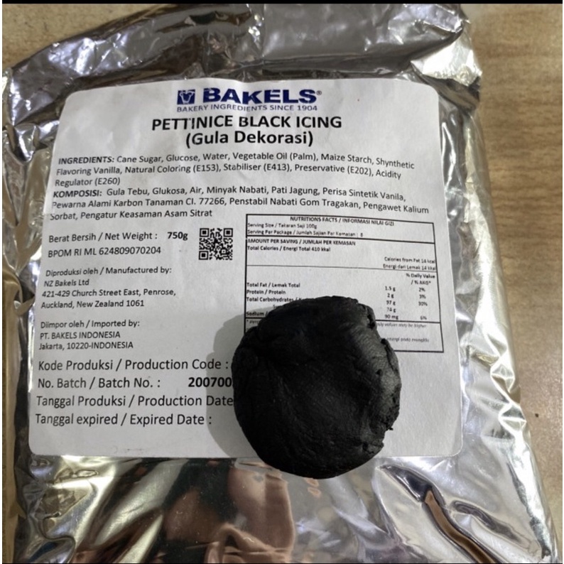 

Bakels Hitam 750 gr