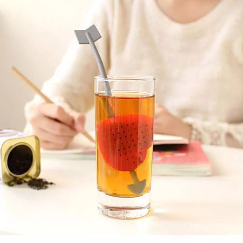 Strainer Love Heart Filter Tea Infuser Size 15 Cm / 5 Cm / 3 Cm