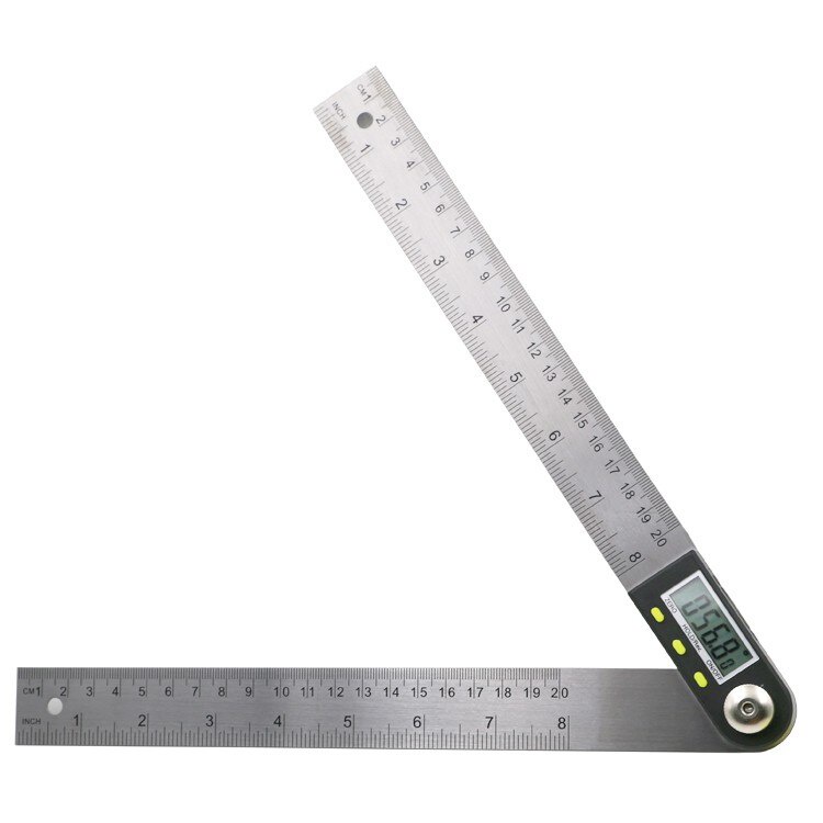 Penggaris Digital Inclinometer Goniometer Level Angle Measuring Tool 200mm