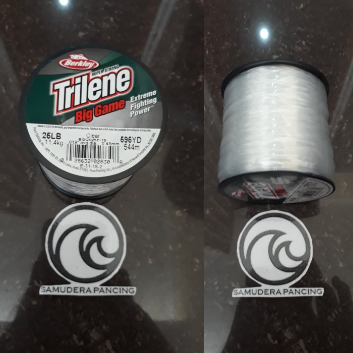 Mono Fi Senar Berkley Trilene Big Game 15 Lbs