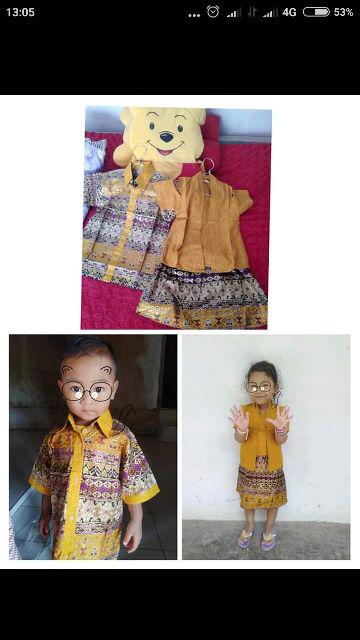 Batik Anak/couple Anak/batik Couple Anak