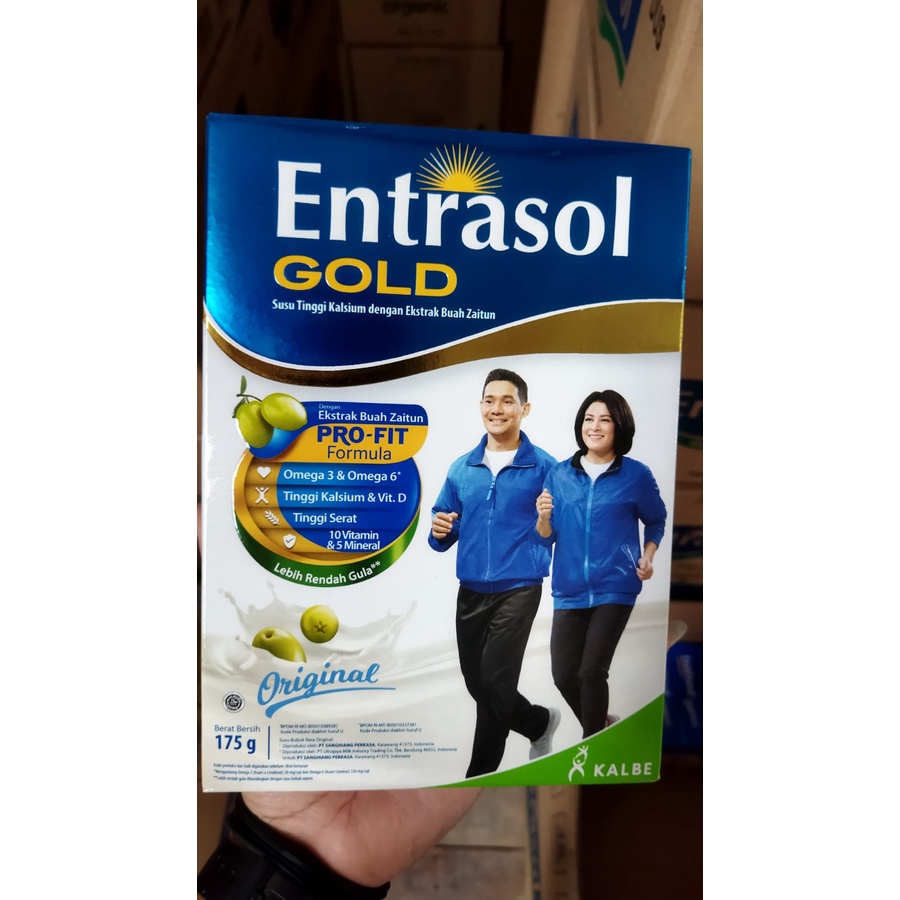 

Susu Tinggi Kalsium Entrasol Gold Original/Vanilla/Coklat 175 Gr