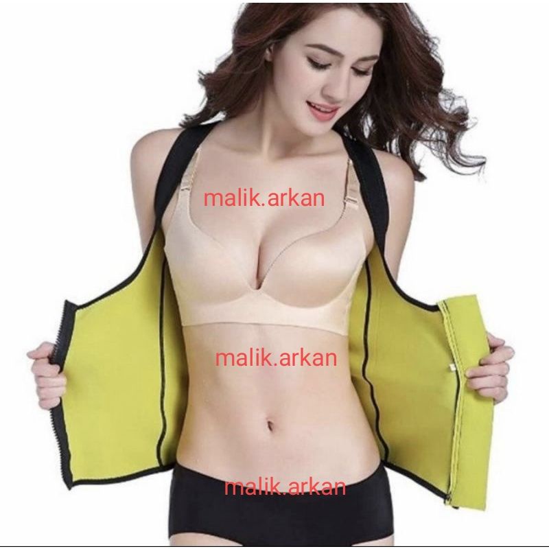 Korset Rompi Cami Pelangsing Pembakar Lemak Sauna