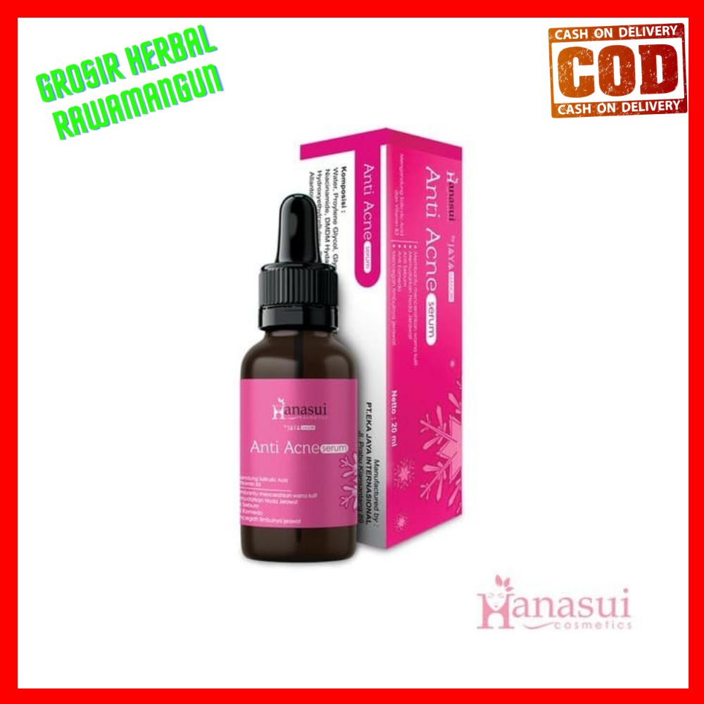 

Hanasui - Serum Anti Acne Original Bpom By Jaya Mandiri - Pink original