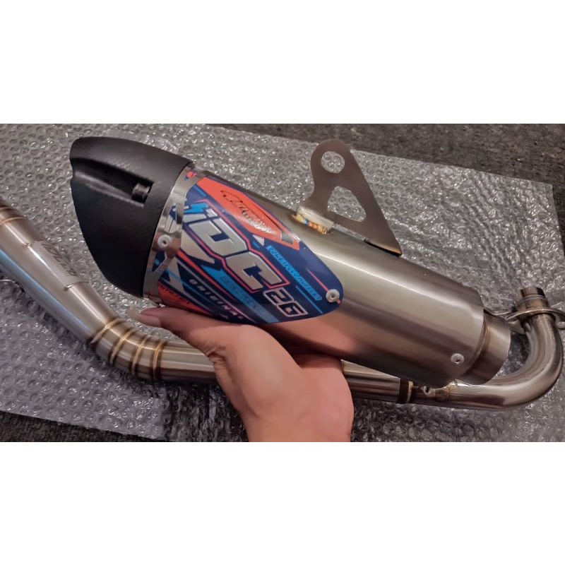 knalpot Idc26 Racing Bebek gtx 110-130cc