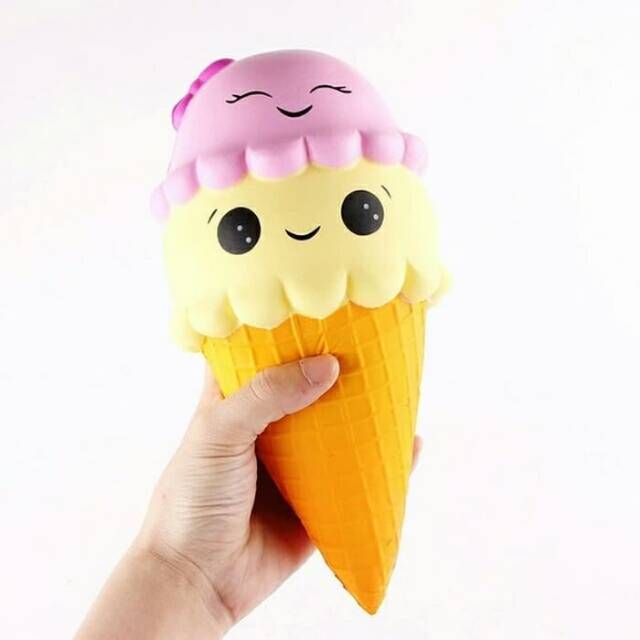 Squishy Ice Cream Es Krim Cone Jumbo Super Besar