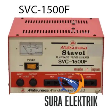 Stavol / Stabilizer Matsunaga SVC-1500F Original Made In Japan