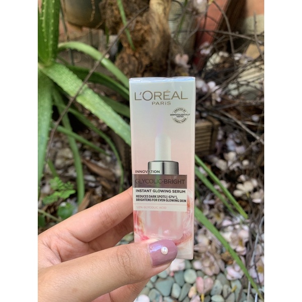 LOREAL GLYCOLIC BRIGHT SERUM CREAM DAY SPF 17