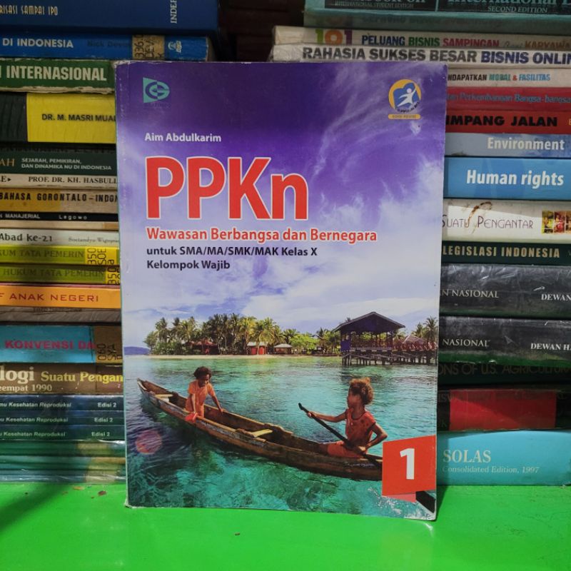BUKU GRAFINDO - PPKN WJIB KELAS 10-X SMA REVISI CETAKAN 2022