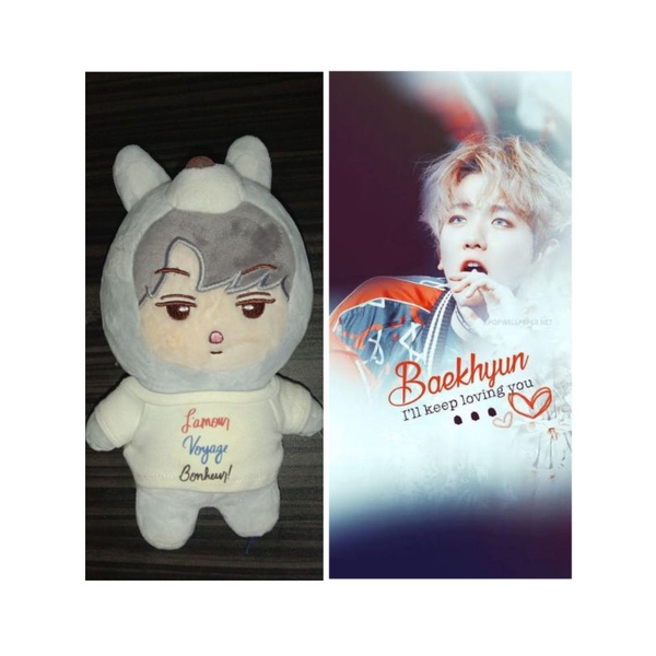 Boneka Oppa Korea kostum Baekhyun EXO | boneka EXO | boneka korea | boneka BTS