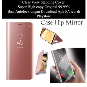 Flip Mirror Case Cover XIAOMI MI MIX 2 3  MI MAX 3 REDMI 5 5+ 6 7 7A 8A MI8 LITE MI9 POCOPHONE F1