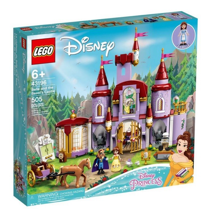 Mainan LEGO-Disney Princess Belle And The Beast Castle